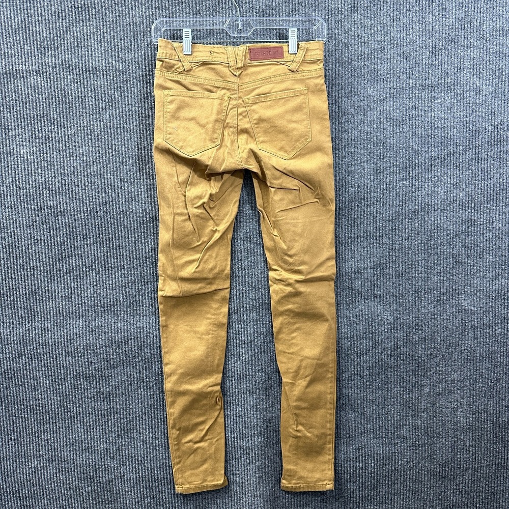Vigold Womens Skinny Jeans Size 0/25 Brown Cotton Stretch Casual Low Rise - Picture 8 of 15
